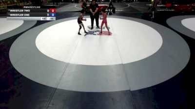 67-73 lbs Champ. Round 1 - Carolina Guillent, Poway Wrestling vs Zaniyah Sandoval, Mat Mechanics Wrestling