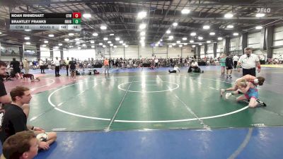 85 lbs Rr Rnd 2 - Noah Rhinehart, CTWHALE Narwhal - MS vs Brantley Franks, Roughnecks - MS