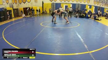 144 Blue Quarterfinal - Hunter Prosen, Camden vs Nikolas Gray, Wellington Community Hs