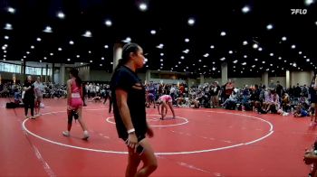 130 lbs Placement Matches (8 Team) - Ava Ives, NC National Team vs Caly Rodriguez, Elevation WC
