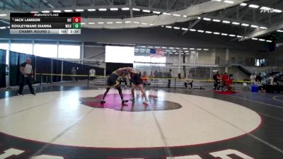 174 lbs Champ. Round 2 - Jack Lamson, Rit vs Souleymane Diarra, Wilkes