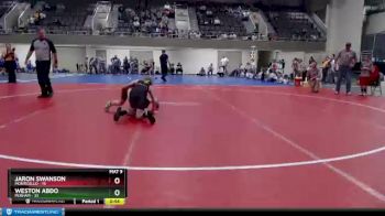 88 lbs Finals (8 Team) - Weston Abdo, Perham vs Jaron Swanson, Monticello