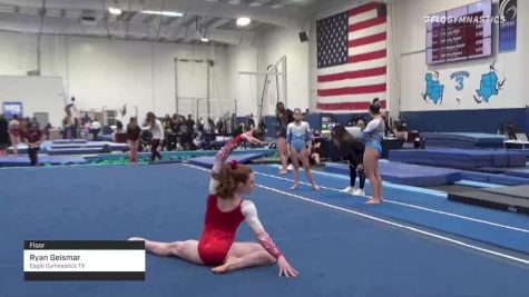 Ryan Geismar - Floor, Eagle Gymnastics TX - 2021 Region 3 Women's Championships