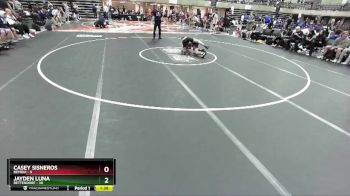 114 lbs Round 2 (4 Team) - Casey Sisneros, Bemidji vs Jayden Luna, Bettendorf