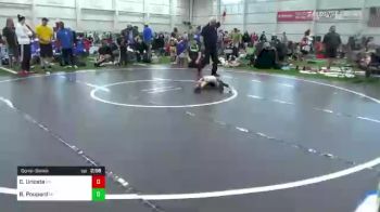 B-40 lbs Consolation - Cole Urioste, MI vs Briggs Poupard, MI