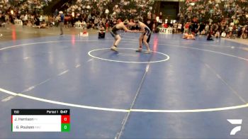 150 lbs Cons. Round 1 - Gavyn Poulsen, Rocket Wrestling Club vs Jason Harrison, Platte Valley