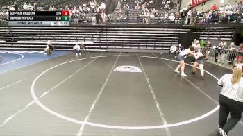 6A 190 lbs Cons. Round 3 - Deveni Tu`ivai, Westlake vs Sophia Rigdon, Copper Hills