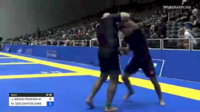 JOSÉ BRUNO PEREIRA MATIAS vs MAX DOS SANTOS GIMENIS 2021 World IBJJF Jiu-Jitsu No-Gi Championship