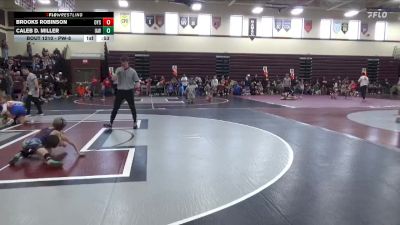 PW-8 lbs Round 2 - Brooks Robinson, OYSA vs Caleb D. Miller, Immortal Athletics WC