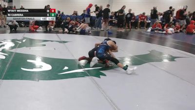 70 lbs Quarterfinal - Wyatt Messiha, CA vs Rj Cabrera, FL