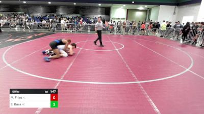 138 lbs Round Of 256 - Michael Fries, FL vs Shawn Bass, NC