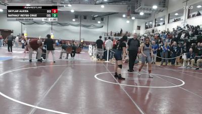 138 lbs Consolation - Skylar Alicea, Springfield International Charter School vs Nathaly Reyes Cruz, Excel Academy