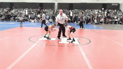 60-B lbs Consi Of 16 #1 - Finnbar Tangney, Central Bucks K-8 vs Brooks Giberson, Wrecking Crew Wrestling Academy