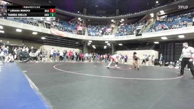 140 lbs Cons. Round 2 - Liriana Rakoci, Unattached vs Tamira Welch, Unattached
