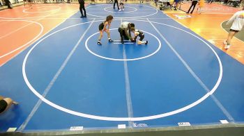 57-62 lbs Rr Rnd 2 - Haven Pohlsander, Warner Eagles Youth Wrestling vs Skylar Ross, Verdigris Youth Wrestling