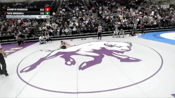 6A 126 lbs Cons. Semi - Tate Mikesell, Syracuse vs Corbyn Robison, Westlake