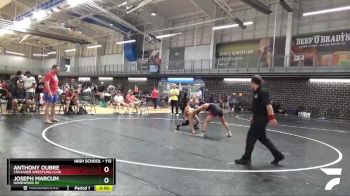 113 lbs 3rd Place Match - Anthony Oubre, Crusader Wrestling Club vs Joseph Marcum, Homewood HS