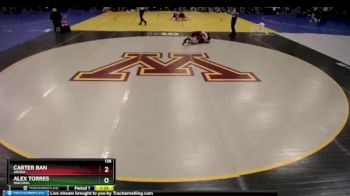138 lbs Champ. Round 2 - Carter Ban, Anoka vs Alex Torres, Waconia