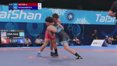 67 kg 1/8 Final - Amryn Nutter, United States vs Kazybek Kalmagambetov, Kazakhstan