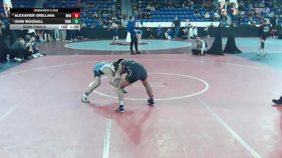 113 lbs Semifinal - Alexavier Orellana, Woburn vs John Woodall, Franklin