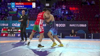 82 kg 1/4 Final - Radzik Kuliyeu, Belarus vs Pejman Poshtam, Iran