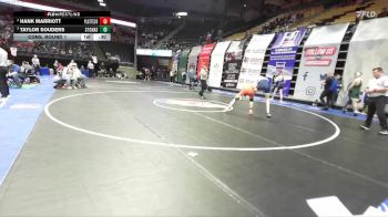 126 Class 3 lbs Cons. Round 1 - Hank Marriott, Platte County vs Taylor Souders, St. Charles