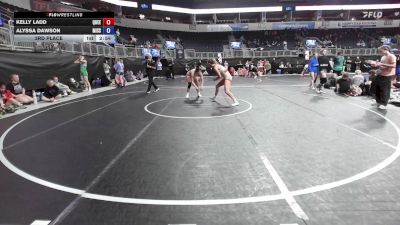 138 lbs 3rd Place - Kelly Ladd, Queen Bees vs Alyssa Dawson, Missouri Outlaws