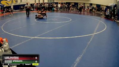 120 lbs Cons. Round 2 - Dominic Spennato, Salesianum vs Luke Galipeau, Northfield Mt Hermon