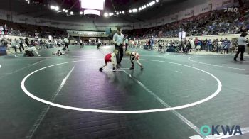 46 lbs Round Of 32 - David Johnson, Lions Wrestling Academy vs Knox Taylor, Clinton Youth Wrestling