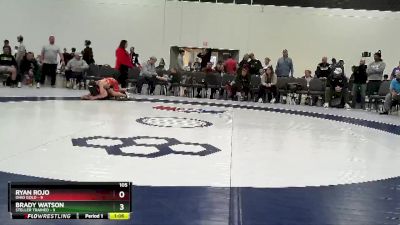 105 lbs Quarterfinals (8 Team) - Ryan Rojo, Ohio Gold vs Brady Watson, Steller Trained