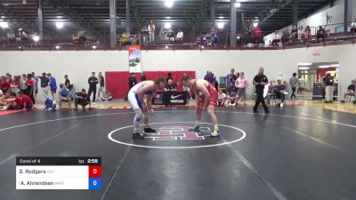 97 kg Consi Of 4 - Dakoda Rodgers, Upj vs Adam Ahrendsen, Panther Wrestling Club RTC