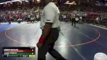 1A 182 lbs Quarterfinal - Joseph Nicolosi, American Heritage (Delray Beach) vs Jaden Markus, Villages