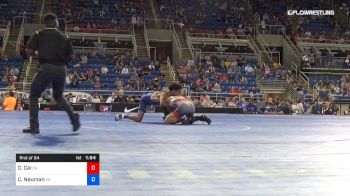 145 lbs Rnd Of 64 - Calvin Cai, California vs Charles Neuman, Kansas