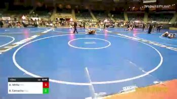 115 lbs Consi Of 8 #1 - Henry White, Paola Wrestling Club vs Aaron Camacho, Bolingbrook Jr Raiders