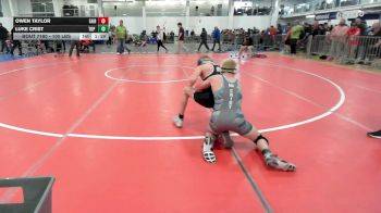 100 lbs Round Of 16 - Owen Taylor, Fair Haven vs Luke Crist, Top Flight Wr Ac
