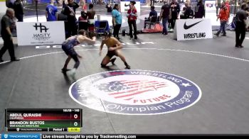 145 lbs Cons. Round 3 - Brandon Bustos, War Eagles Wrestling vs Abdul Quraishi, California