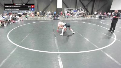 120 lbs Peyton Schoettle, Indiana Gold vs Jaxson Freeman, Idaho