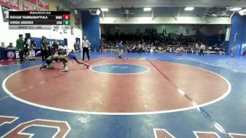 138 lbs Champ. Round 2 - Rohan Tammabattula, Northwood vs Owen Abenes, Los Osos