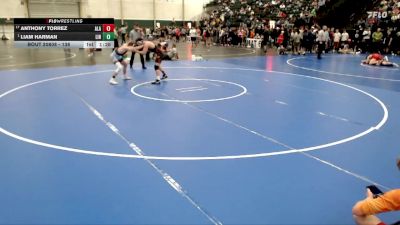 138 lbs Champ. Round 2 - Liam Harman, Lincoln vs Anthony Torrez, Alameda