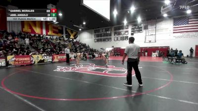 113 lbs 1st Place Match - Abel Angulo, Coachella Valley vs Gabriel Morales, Arroyo