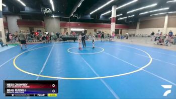 49 lbs Round 1 - Heidi Crowsey, Apex Grappling Academy vs Beau Russell, ReZults Wrestling