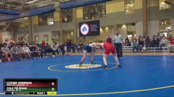 138 lbs Luther Morrison, Rapid City Cobblers vs Cole Feldman, Camp Hill Hs