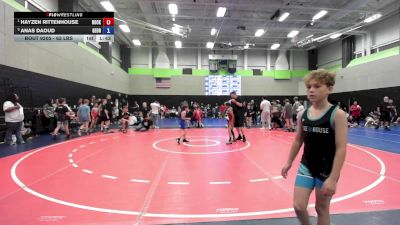 63 lbs Rr Rnd 1 - Hayzen Rittenhouse, Rockmart Takedown Club vs Anas Daoud, Georgia