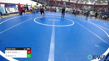 61 lbs Quarterfinal - Alfonso De La Fuente, Clinton Youth Wrestling vs Nathan Norris, Standfast