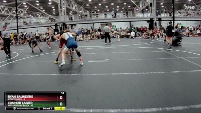 120 lbs Semis (4 Team) - Connor Lagier, Mat Assassins Black vs Ryan Saunders, Impact Silver