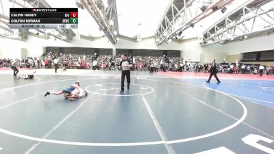 48-B lbs Round Of 32 - Calvin Handy, N/A vs Colton Kirwan, Shore Elite Wrestling Club