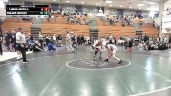 126 lbs 7th Place Match - Damian Arreola, Granite Hills vs Charlie Jamison, La Costa Canyon