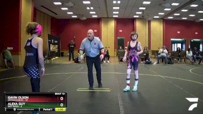 105 lbs Round 5 (6 Team) - Alexa Guy, Riot Room vs Gavin Olson, Untouchables