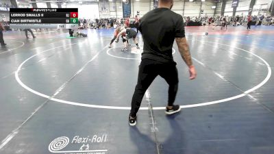 182 lbs Consi Of 32 #2 - Lerrod Smalls II, NJ vs Cian Birtwistle, GA