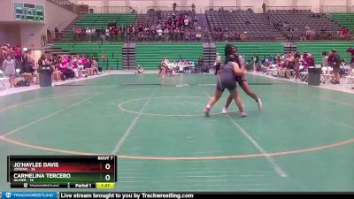 135 lbs Semis & 1st Wb (8 Team) - Carmelina Tercero, Gilmer vs Jo`Haylee Davis, Jordan